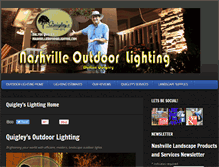 Tablet Screenshot of nashvilleoutdoorlighting.com